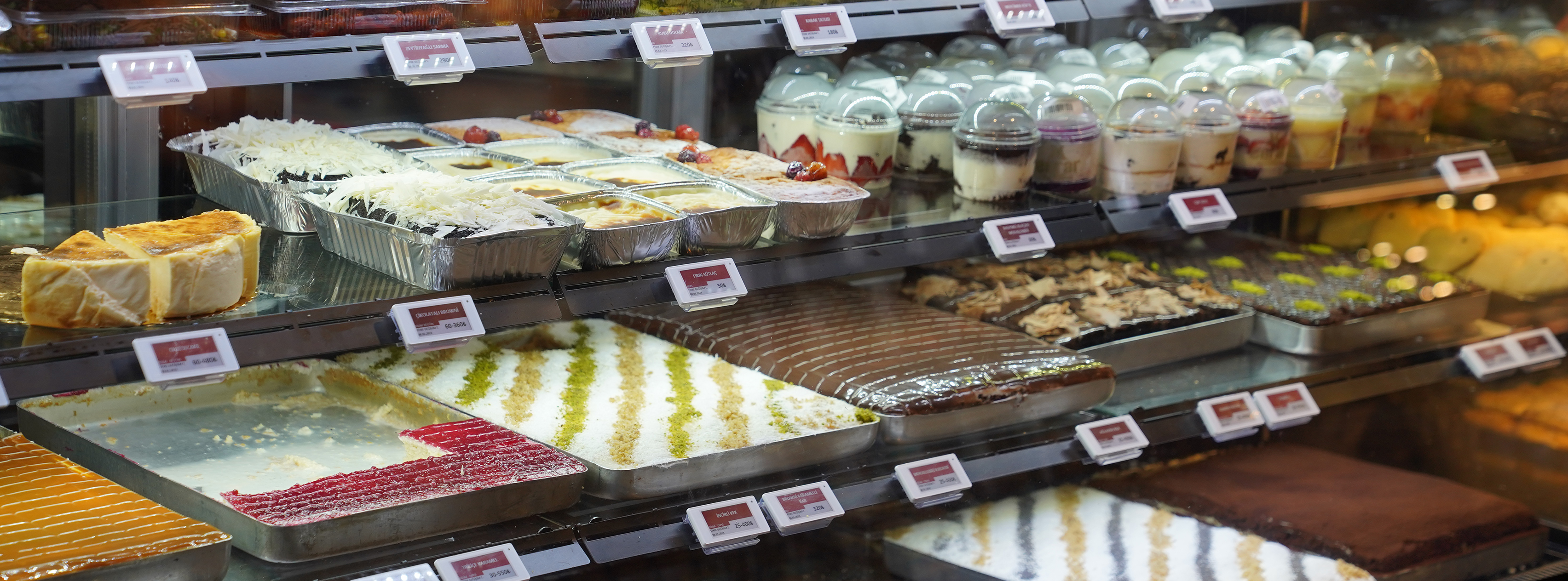 Pastanelerde ve Unlu Mamuller Satış Noktalarında Dijital Etiket Dönemi!